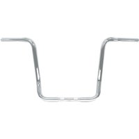 Image of 0601-2746 - Drag Specialties 1-1/4" Buffalo Touring Handlebar For Harley Davidson FLHT 1584 2008 37 cm (14-1/2") - Chrome