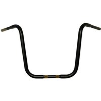 Image of 0601-3507 - Drag Specialties 1-1/4" Buffalo Touring Handlebar For Harley Davidson FLHR 1584 2008 40.5 cm (16") - Black