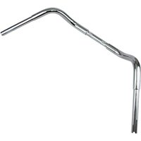 0601-4250 - Drag Specialties 1-1/4" Buffalo Bar Handlebar For Harley Davidson FLHR 1750 11 cm (4-1/4") - Chrome