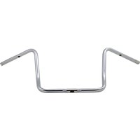 Image of 0601-5043 - Drag Specialties 1" Ape Hanger Handlebar For Harley Davidson FLHT 1584 2008 35.5 cm (14") - Chrome