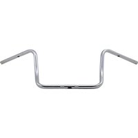 Image of 0601-5041 - Drag Specialties 1" Ape Hanger Handlebar For Harley Davidson FLHT 1584 2008 30.5 cm (12") - Chrome