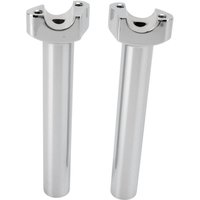 Image of 240999 - Drag Specialties Forged Aluminium Handlebar Riser 20.5 cm Rise - Chrome