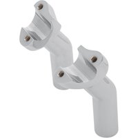 Image of 241601 - Drag Specialties Forged Aluminium Handlebar Riser 11.5 cm Rise - Chrome
