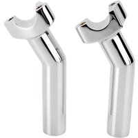 Image of 241602 - Drag Specialties Forged Aluminium Handlebar Riser 14 cm Rise - Chrome