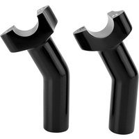 241606 - Drag Specialties Forged Aluminium Handlebar Riser 11.5 cm Rise - Black