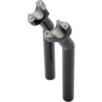 Image of 241609 - Drag Specialties Forged Aluminium Handlebar Riser 21.5 cm Rise - Black