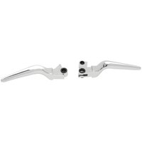 053324 - Drag Specialties Custom Lever Set For Harley Davidson FLD 1690 2012-2013 - Chrome