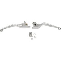 Image of H07-0601 - Drag Specialties Slotted Wide Blade Lever Set For Harley Davidson FLHRSE6 1800 2014 - Chrome