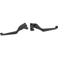 H07-0592MB - Drag Specialties Wide Blade Lever Set For Harley Davidson XL 1200 C 2014-2020 - Black