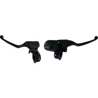 Image of H07-0809MB-A - Drag Specialties Handlebar Control Kit For Harley Davidson FLH 1868 2021 - Black