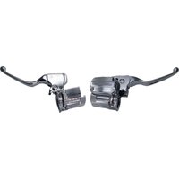 Image of H07-0810C-A - Drag Specialties Handlebar Control Kit For Harley Davidson FLTRK 1868 2024 - Chrome