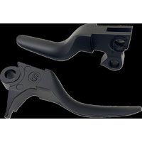 H07-0574SMB - Drag Specialties Short Lever Set For Harley Davidson FLS 1690 2012-2016 - Black