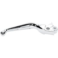 07-0569-B - Drag Specialties Slotted Wide Blade Brake Lever For Harley Davidson FLHR 1340 1996-1998 - Chrome