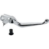 H07-0574-B - Drag Specialties Wide Blade Brake Lever For Harley Davidson FLHR 1340 1996-1998 - Chrome
