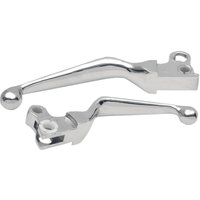 07-0541V-C - Drag Specialties Wide Blade Clutch Lever For Harley Davidson FLH 1340 1982-1984 - Chrome