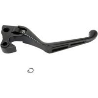 H07-0602MB-C - Drag Specialties Slotted Wide Blade Clutch Lever For Harley Davidson XL 1200 C 2014-2020 - Black