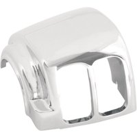 Image of H07-0671B-LT - Drag Specialties Handlebar Switch Housing Kit For Harley Davidson FLD 1690 2012-2013 Left/Upper - Chrome