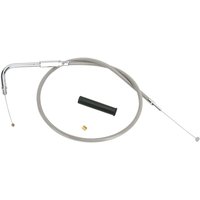 5332600B - Drag Specialties Stainless Steel Braided Throttle Cable For Harley Davidson FXS 1584 67.5 cm (26-1/2") - Silver/Unfinished
