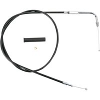Image of 4331106B - Drag Specialties Vinyl Throttle Cable For Harley Davidson FLHR 1340 1994-1995 115.5 cm (45-1/2") - Black