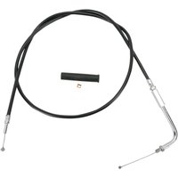 Image of 4330506B - Drag Specialties Vinyl Throttle Cable For Harley Davidson FL 1200 1974-1977 100.5 cm (39-1/2") - Black