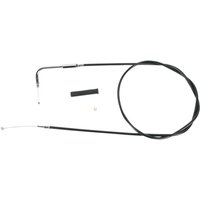 Image of 4332150B - Drag Specialties Vinyl Idle Cable For Harley Davidson FLD 1690 2012-2013 127 cm (50") - Black
