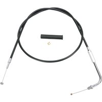 4330348B - Drag Specialties Vinyl Throttle Cable For Harley Davidson FL 1200 1974-1977 122 cm (48") - Black