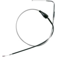 5342700B - Drag Specialties Stainless Steel Braided Idle Cable For Harley Davidson FLHTCUI 1340 EFI 1996-1998 105.5 cm (41-1/2") - Silver/Unfinished