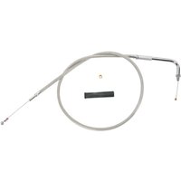 5342154B - Drag Specialties Stainless Steel Braided Idle Cable For Harley Davidson FLD 1690 2012-2013 137 cm (54") - Silver/Unfinished