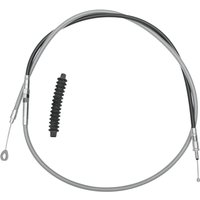 Image of 5322410HE - Drag Specialties Clutch Cable For Harley Davidson FLHR 1584 2008 185.5 cm (72-15/16") - Chrome