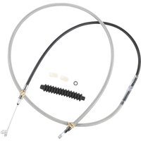 Image of 5322416HE - Drag Specialties Clutch Cable For Harley Davidson FLHR 1584 2008 198 cm (78") - Chrome