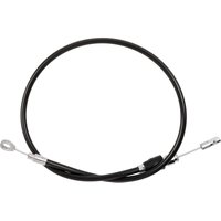 Image of 4323410HE - Drag Specialties Quick Connect Clutch Cable For Harley Davidson FLDE 1750 2018-2020 - Black/Chrome
