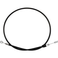 Image of 4323416HE - Drag Specialties Quick Connect Clutch Cable For Harley Davidson FLDE 1750 2018-2020 127 cm (50") - Black/Chrome