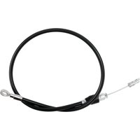 Image of 43234-1HE - Drag Specialties Quick Connect Clutch Cable For Harley Davidson FLSB 1750 2018-2021 84 cm (33") - Black/Chrome