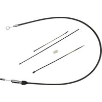 4323401HE - Drag Specialties Quick Connect Clutch Cable For Harley Davidson FLHC 1750 2018-2022 89 cm (35") - Black/Chrome