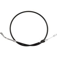 Image of 4323900HE - Drag Specialties Quick Connect Clutch Cable For Harley Davidson FLTRK 1868 2024 99.5 cm (39-1/4") - Black/Chrome