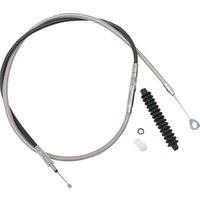 Image of 5322405HE - Drag Specialties Clutch Cable For Harley Davidson FLHR 1750 2021-2022 Standard - Chrome