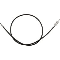 Image of 4390200B - Drag Specialties Front-Wheel Drive Speedometer Cable For Harley Davidson FXLR 1340 1987-1992 - Black