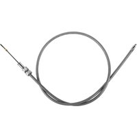 Image of 5390200B - Drag Specialties Front-Wheel Drive Speedometer Cable For Harley Davidson FXLR 1340 1987-1992 - Silver