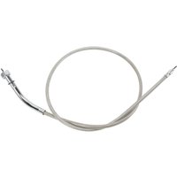 Image of 5391200B - Drag Specialties Front-Wheel Drive Speedometer Cable For Harley Davidson FLHTC1340 1996-1998 - Silver