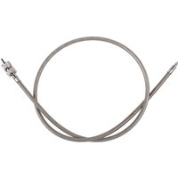 Image of 5391500B - Drag Specialties Front-Wheel Drive Speedometer Cable For Harley Davidson XL 883 1986-1990 - Silver