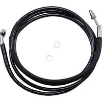 51702-8BLK - Drag Specialties Stainless Steel Hydraulic Clutch Hose For Harley Davidson FLTRU 1750 2017-2018 198.5 cm - Vinyl-Coat Black