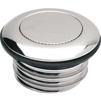 Image of 03-0328-B1 - Drag Specialties Pop-Up Fuel Cap For Harley Davidson FLH 1340 1982-1984 - Chrome