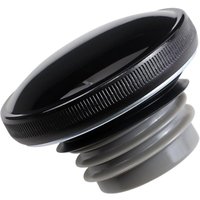 03-0305GB-A - Drag Specialties Screw-In Vented Fuel Cap For Harley Davidson FLD 1690 2012-2013 - Black/Gloss