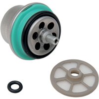 T03-0094-NU - Drag Specialties Fuel Pressure Regulator For Harley Davidson FLD 1690 2012-2013 - Black/Blue/Silver