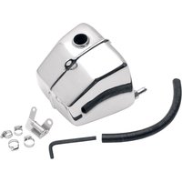 Image of 11370 - Drag Specialties FXR Oil Tank For Harley Davidson FXLR 1340 1993-1994 - Chrome