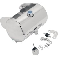 241306 - Drag Specialties Custom Oil Tank For Harley Davidson FLST 1340 1987-1990 - Chrome