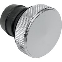 Image of 63187 - Drag Specialties Custom Oil Tank Plug For Harley Davidson FLST 1340 1987-1990 - Chrome