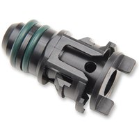 T03-0150 - Drag Specialties Oil Line Retainer Assembly For Harley Davidson FLS 1690 2012-2016 - Black