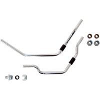 Image of 74915 - Drag Specialties Oil Filter Line Kit For Harley Davidson FLST 1340 1987-1990 - Chrome