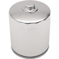 14-0020HPK-BX18 - Drag Specialties Magnetic Ring Oil Filter For Harley Davidson FLD 1690 2012-2013 - Chrome